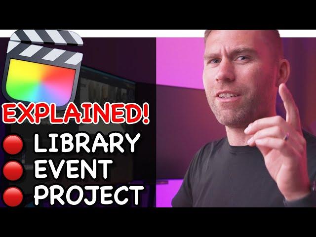 FCPX - LIBRARY vs EVENT vs PROJECT? How to organize media in Final Cut Pro X.