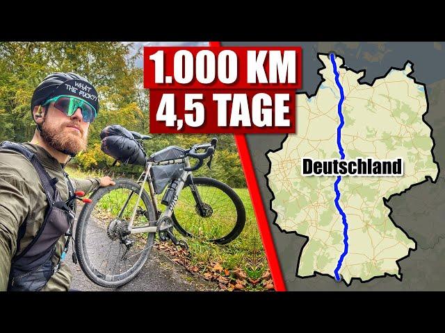 1,000km by bike through Germany - Ultra Bikepacking - The Movie