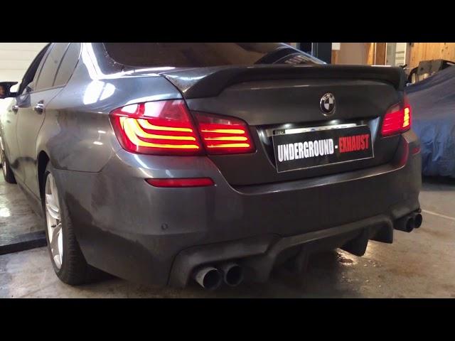 Underground Exhaust BMW F10 535d Stage 2+ Diesel Sound