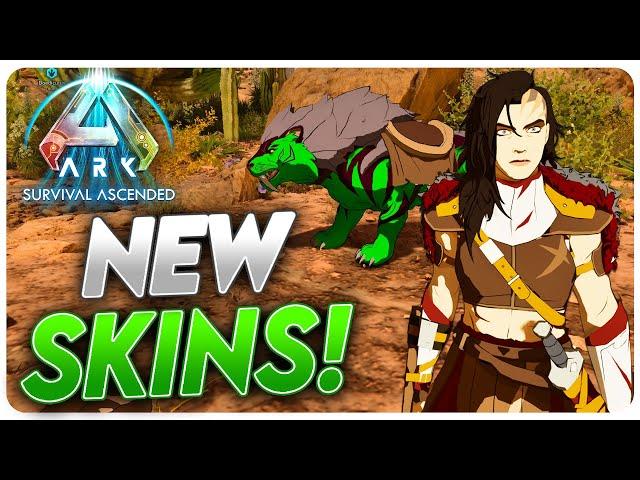 Ark Survival Ascended - EXCLUSIVE Skins! Dear Jane Skins & How to Get Them!