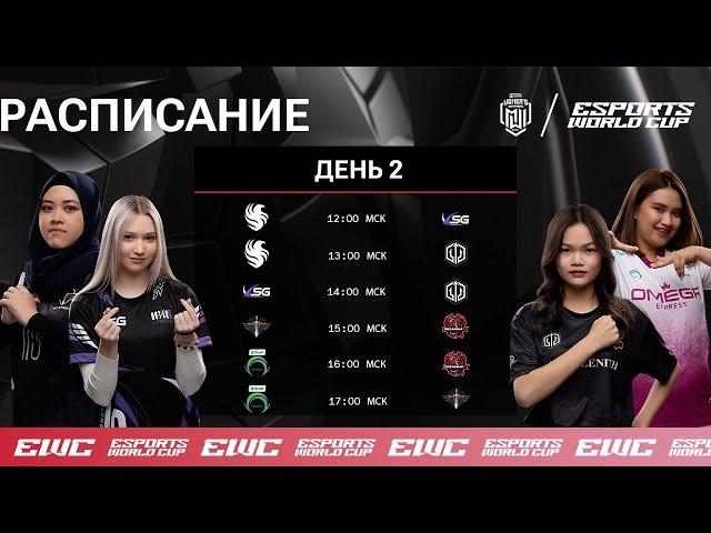 [РУ] EWC x MWI 2024 | Групповая стадия |  День 2