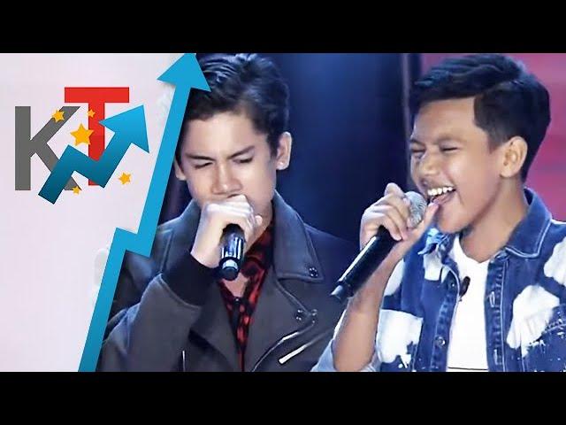 Kristian Rajagipal versus Lukas Magallano in The Voice Teens The Battles