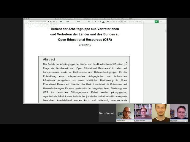 zugehOERt! OER003 – Der Bund-Länder-Bericht zu Open Educational Resources (OER) unter der Lupe