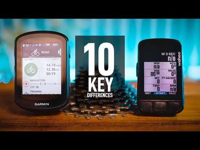 Garmin Edge 540 vs Wahoo Elemnt Bolt v2