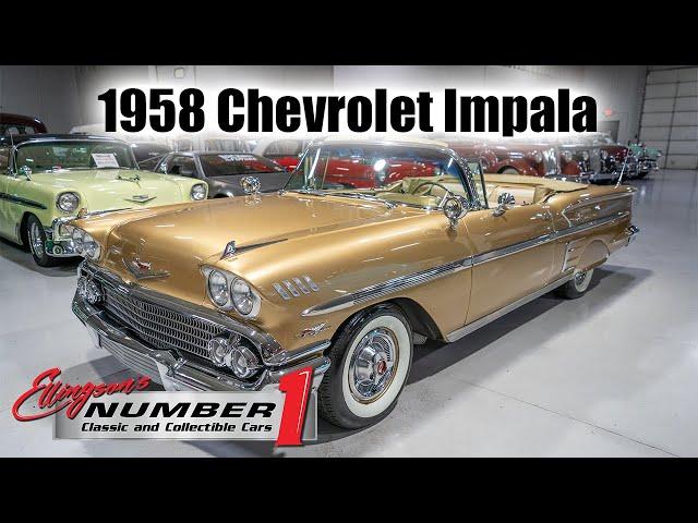 1958 Chevrolet Impala Convertible at Ellingson Motorcars in Rogers, MN