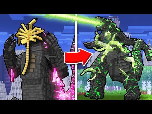 INFECTEI os KAIJUS DE GODZILLA no Minecraft!!