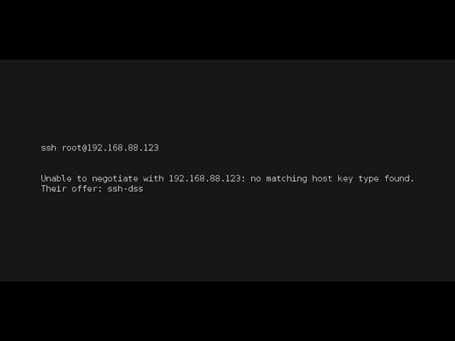 ssh unable to negotiate their offer ssh-rsa error 100% working solutions.