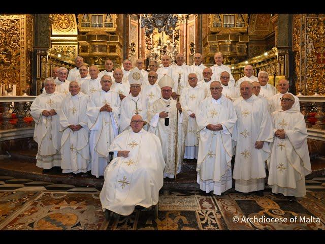 Quddiesa fl-anniversarju tal-50 sena mill-ordinazzjoni ta' 50 saċerdot - 20 ta' Lulju 2024