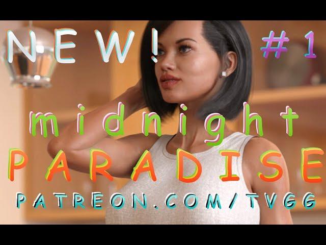 BRAND NEW DATING SIM! | MIDNIGHT PARADISE | V0.1.1 | #1 | WALKTHROUGH