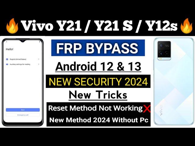 All Vivo New Security Frp Bypass 2024 Android 12/13 -Reset Option Not Working No Pc No Gmail Login