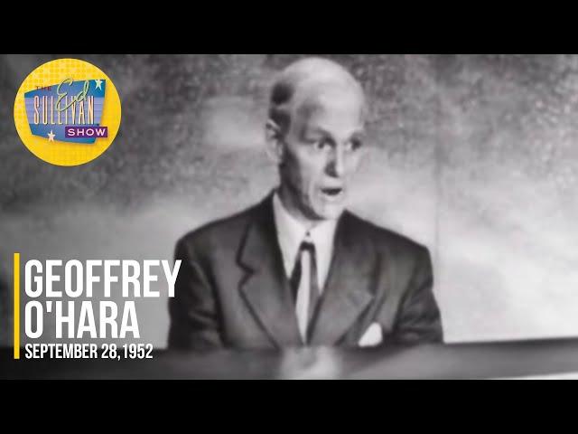 Geoffrey O'Hara "K-K-K-Katy" on The Ed Sullivan Show