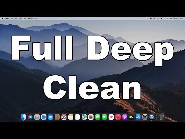 How To Remove All Mac Viruses, Malware, Adware, & Spyware | Full Deep Clean & Maintenance 2023