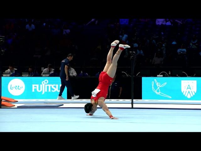 LIU Yang (CHN)_2023 Artistic Worlds, Antwerp (BEL)_Qualifications_Floor Exercise