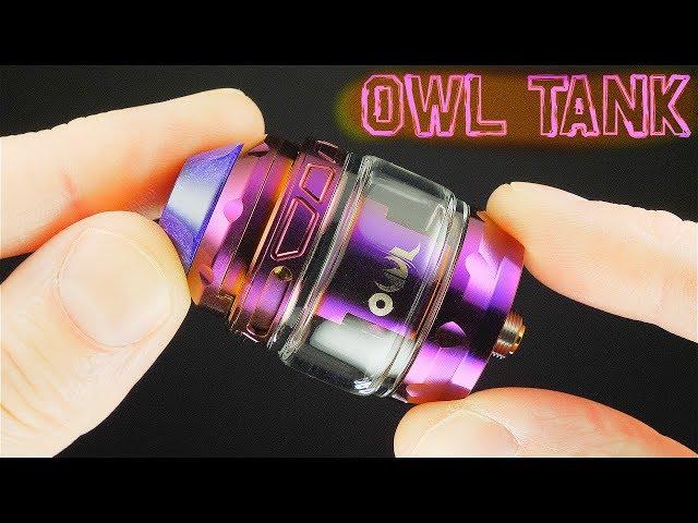 TOP Airflow SubOhm Tank! The Owl By Advken!