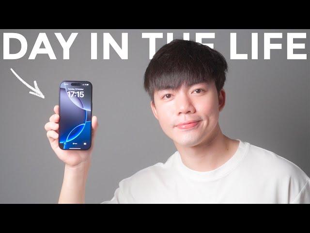 One day with iPhone 16 Pro แบตดีขึ้นแค่ไหน ใช้จริงมีอะไรใหม่? | bomyanapat