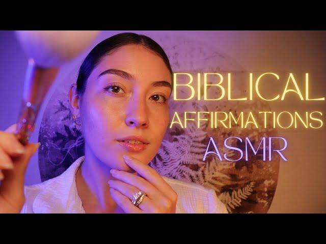 Christian ASMR  Biblical Affirmations + Personal Attention + Layered Sounds