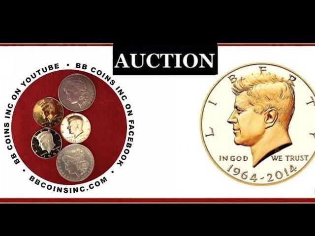 Friday Night Coins & Currency auction with giveaways!