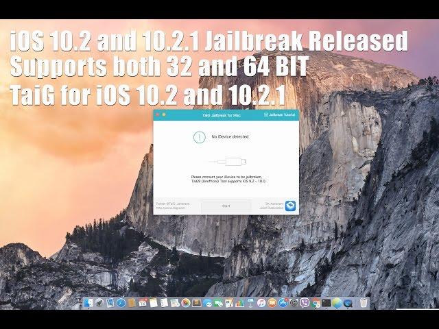 iOS 10.2 and iOS 10.2.1 Jailbreak