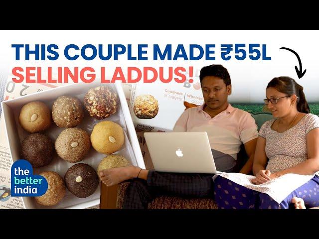 This Couple Earns ₹ 55 LAKHS selling LADDUS!