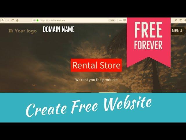 Create Free Website With Your Domain Name in Odoo