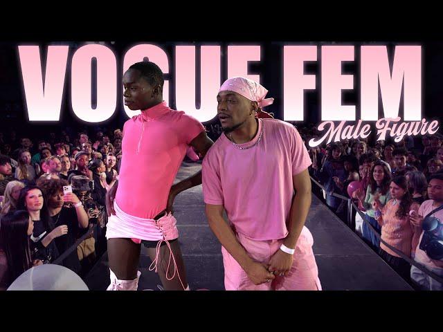 VOGUE FEM - VOGUING - MALE FIGURE PERFORMANCE - The Pink Sunday Kiki Ball