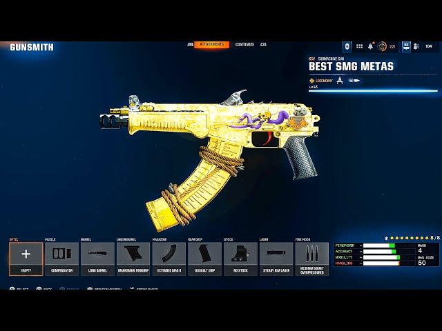 TOP 5 *META* SMG LOADOUTS in BLACK OPS 6 UPDATE!  (BO6 Best Class Setups) - BO6 Best Guns