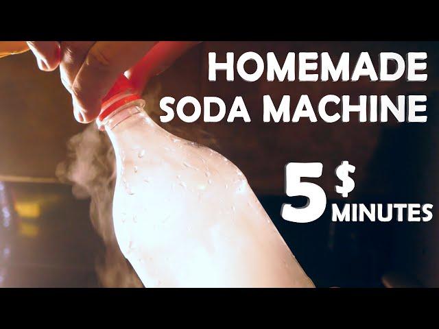 How To Make a Soda Machine! - 5$ 5 Minutes!! (Super Easy)