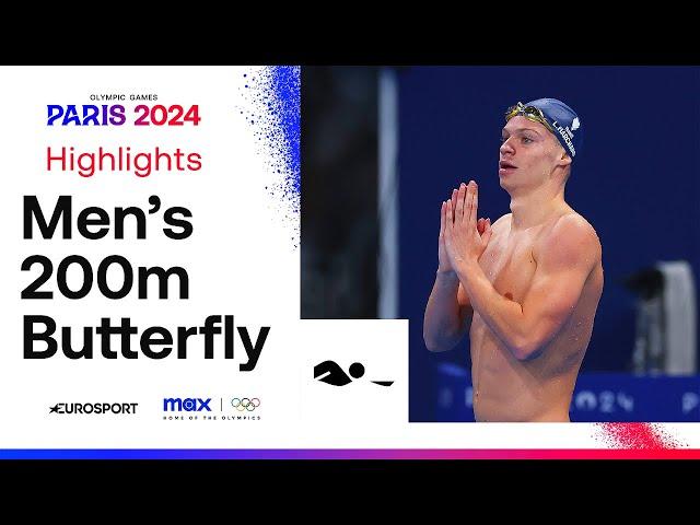 MARVELLOUS MARCHAND  | Men's Swimming 200m Butterfly Highlights | #Paris2024