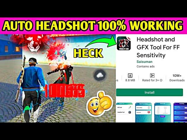 HEADSHOT AND GFX TOOL FOR FREE FIRE MAX // GFX TOOL FOR FREE FIRE MAX / HEADSHOT  / HEADSHOT