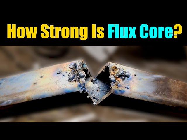 How Strong Is Flux Core Welding?  | Gasless Flux Core Welding For Beginners Tips And Tricks |