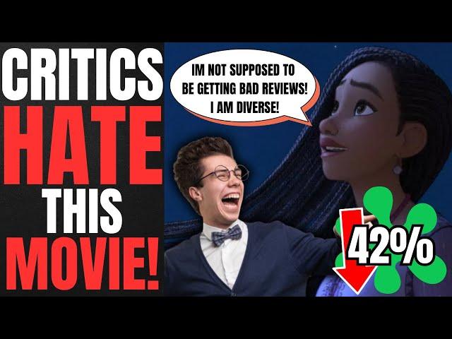 Disney's Wish ATTACKED BY CRITICS | Diverse Movie ROASTED BY REVIEWS And FLOPS IN THE BOX OFFICE