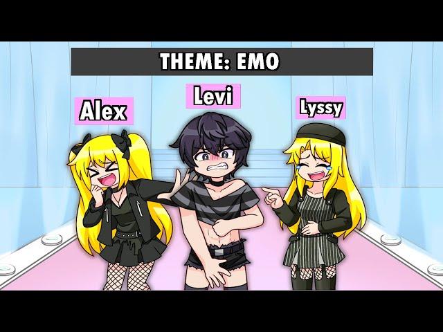 Alex & Friends DRESSING EMO in DRESS TO IMPRESS