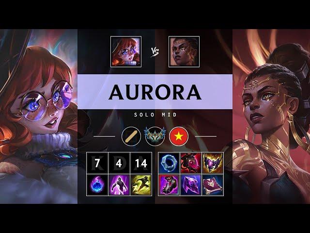 Aurora Mid vs Mel: Rampage - VN Challenger Patch 25.S1.2