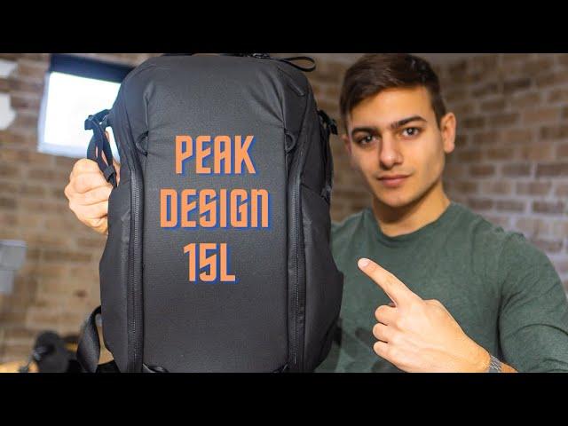 EDC & Tech Camera Backpack 2021 | Peak Design Zip 15L ( MacBook Air M1 & iPad Pro)