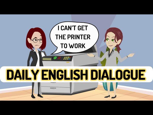 Practice English with DAILY DIALOGUE | 30 days improve ENGLISH