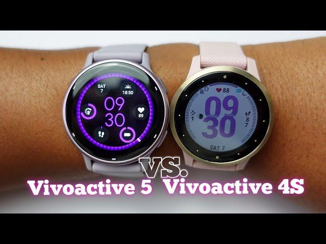 Garmin Vivoactive 4S vs Vivoactive 5