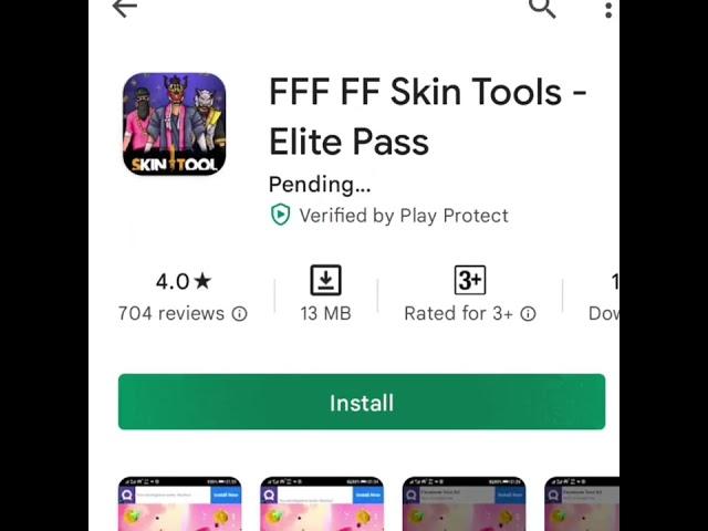 FFF FF Skin Tools - Elite Pass #short #viral