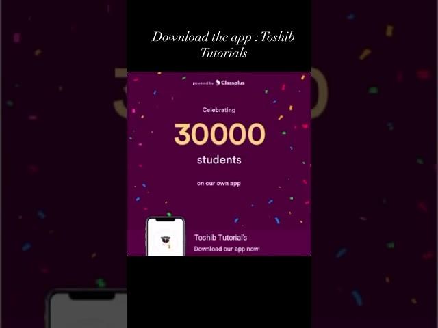 30,000 App Downloads  | Thank you Bacchoo | Toshib Tutorials