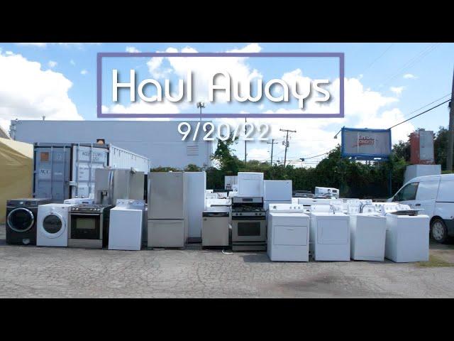 *9/20/22 Update* Wholesale - Used Haul Away Appliances for Sale in Bulk or by Truckload