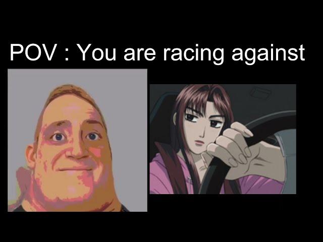 Mr Incredible becoming uncanny Initial D