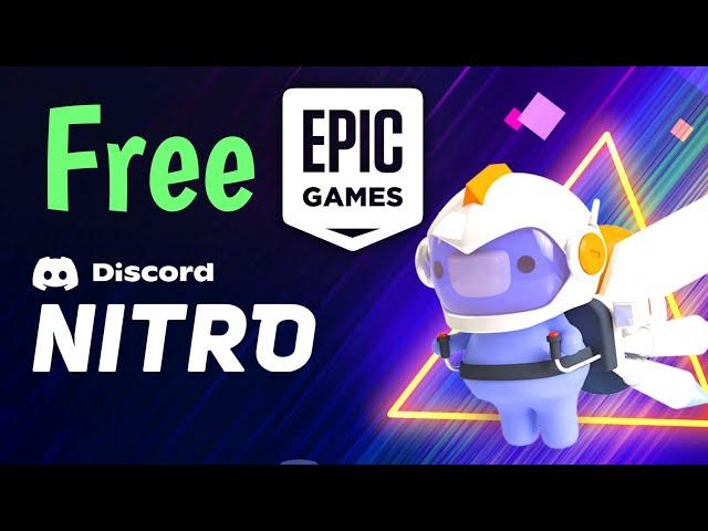 How To Get Free Discord Nitro | Epic Games