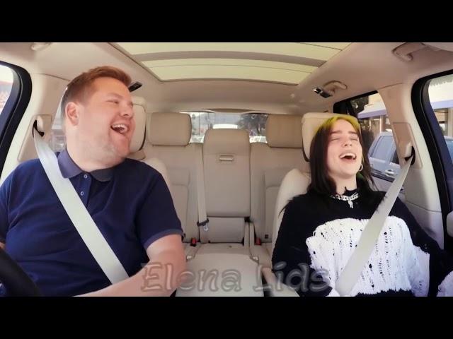 Билли Айлиш Carpool Karaoke [озвучила Elena Lids]