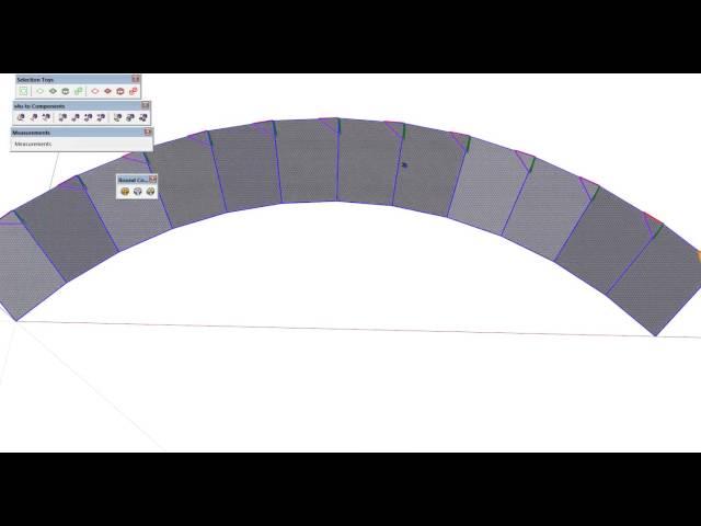 Sketchup Tips - s4u To Components for Caps and Coping