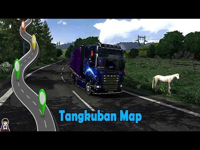 Most Crazy Roads Tangkuban Map ETS2 1.38 | PC Mod