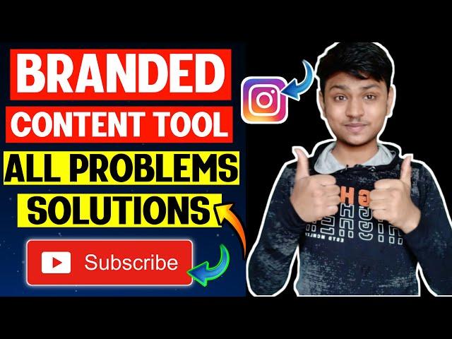 Branded Content Tool On Instagram All Problem Solution || Developer Himanshu