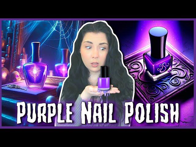 Why You Should NEVER Paint Your Nails Purple