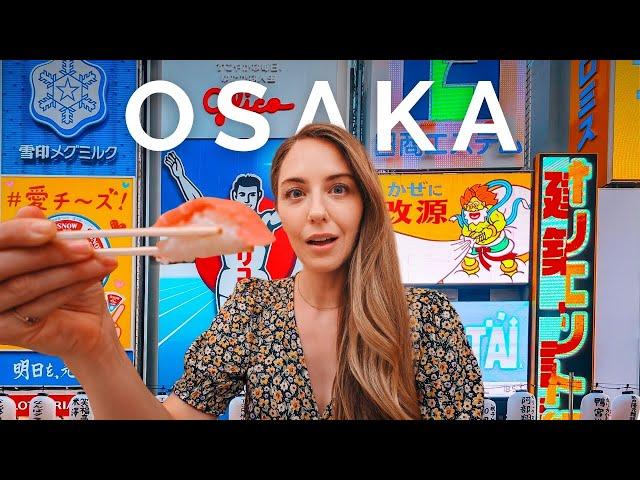 48 Hours exploring OSAKA  Street Food + Hidden Gems