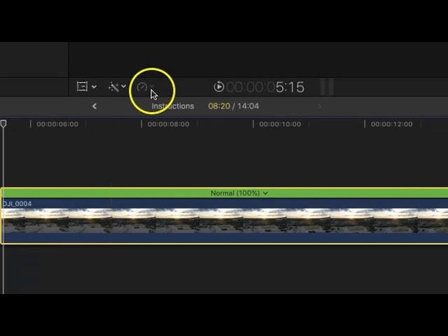 How to Speed Up or Slow Down Clips on Final Cut Pro (Basic level)