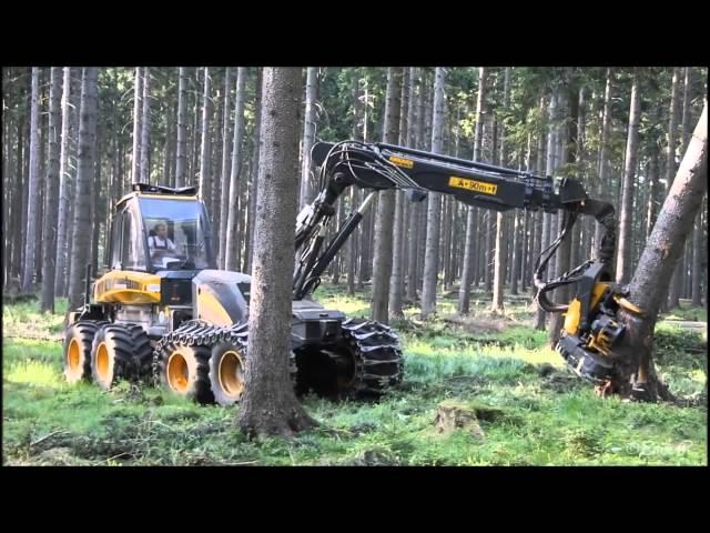 Ponsse Ergo 8w Harvester im Starkholz