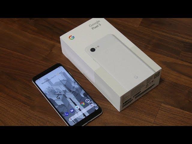 Google Pixel 3 Unboxing, First Time Setup, and Software Review